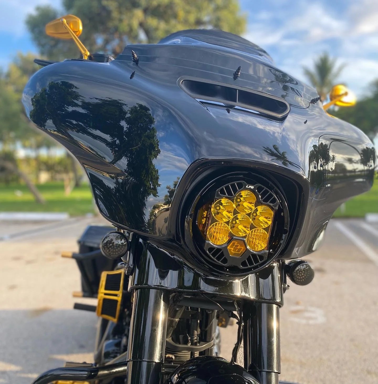 A10 Moto 14 23 Harley Davidson Street Glide Baja Designs Lp6 Lighting Combo Kit A10 Moto
