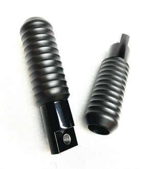 Bung King Passenger Peg Sliders, Pair - 2000-2017 Softail Crash Slider Bung King