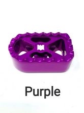Bear Trap Brake Toe Pegs, Purple Brake Pedal Death Metal Racing
