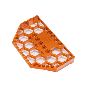 OG HoneyComp V3 Mini Floorboards Replacement Gripper Floorboards Original Garage Moto Orange