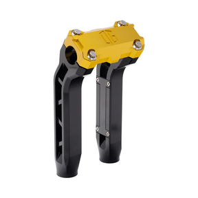 OG Performance 8.5" Pull Back Risers Risers Original Garage Moto OG Performance Top Clamp Black Gold