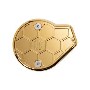 OG Cam Cover "HoneyComp" - Milwaukee 8 Gen 2 Cam Covers Original Garage Moto Gold Plating
