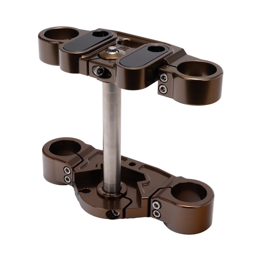 Og 2018 Up Softail 49mm Triple Trees Kit Original Garage Moto Bronze