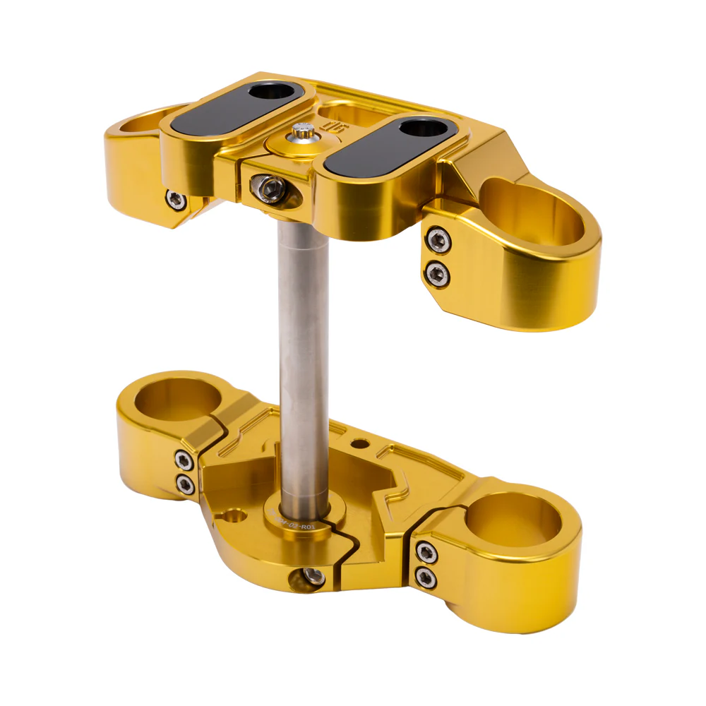 Og 2018 Up Softail 49mm Drop 1" Triple Trees Kit Original Garage Moto Gold