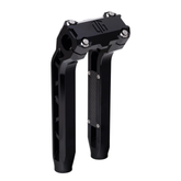 Og Performance 10.5" Pull Back Risers Original Garage Moto OG Performance Top Clamp Black Black