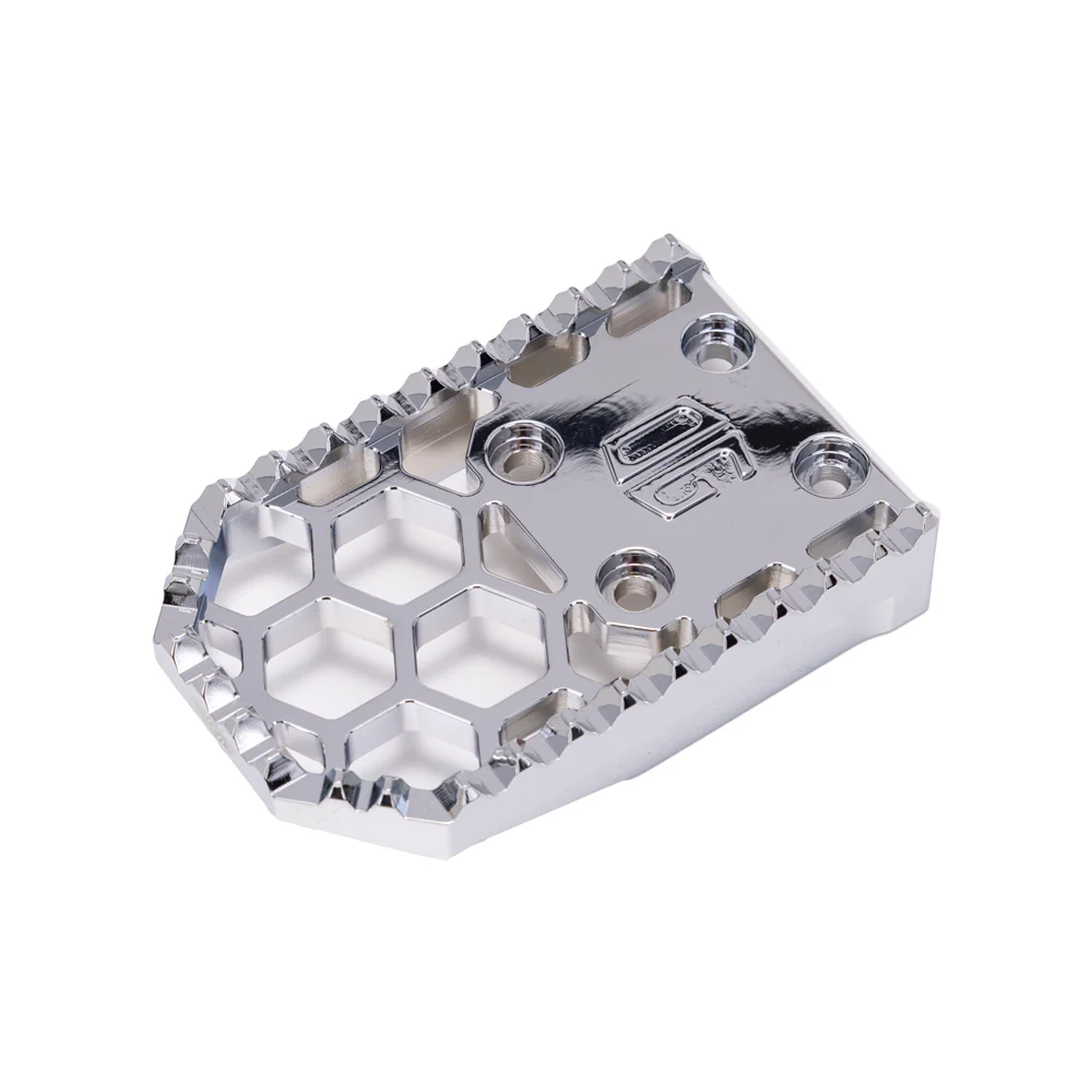 OG HoneyComp V3 Replacement Gripper Foot Pegs Original Garage Moto Chrome
