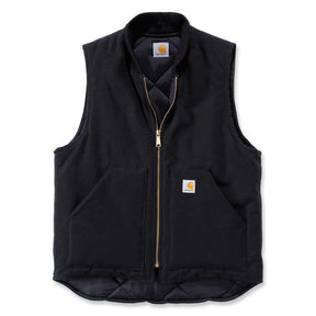 Firm Duck Insulated Vest, Black Vest Carhartt