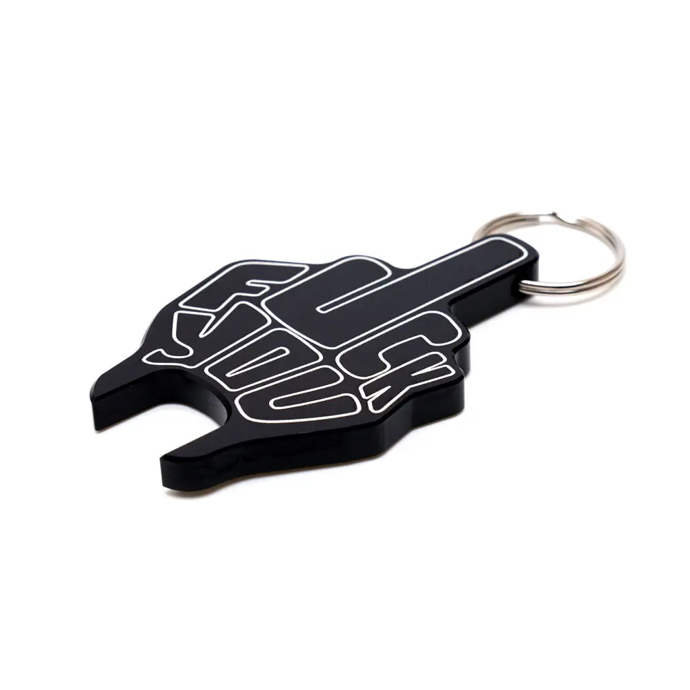 FU Key Chain!, Black Key Chain San Diego Customs