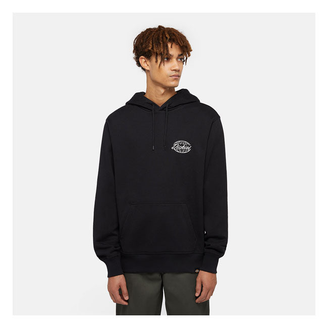 Globe Hoodie, Black Hoodie Dickies