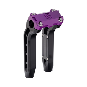 OG Performance 8.5" Pull Back Risers Risers Original Garage Moto OG Performance Top Clamp Black Purple