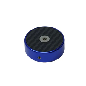 OG Billet Fork Stem Cap Fork Stem Cap Original Garage Moto Blue