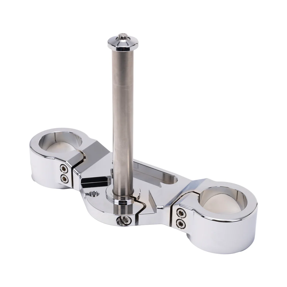 Og 2020 Up Softail Lowrider S & St Lower Triple Tree Kit Original Garage Moto Chrome