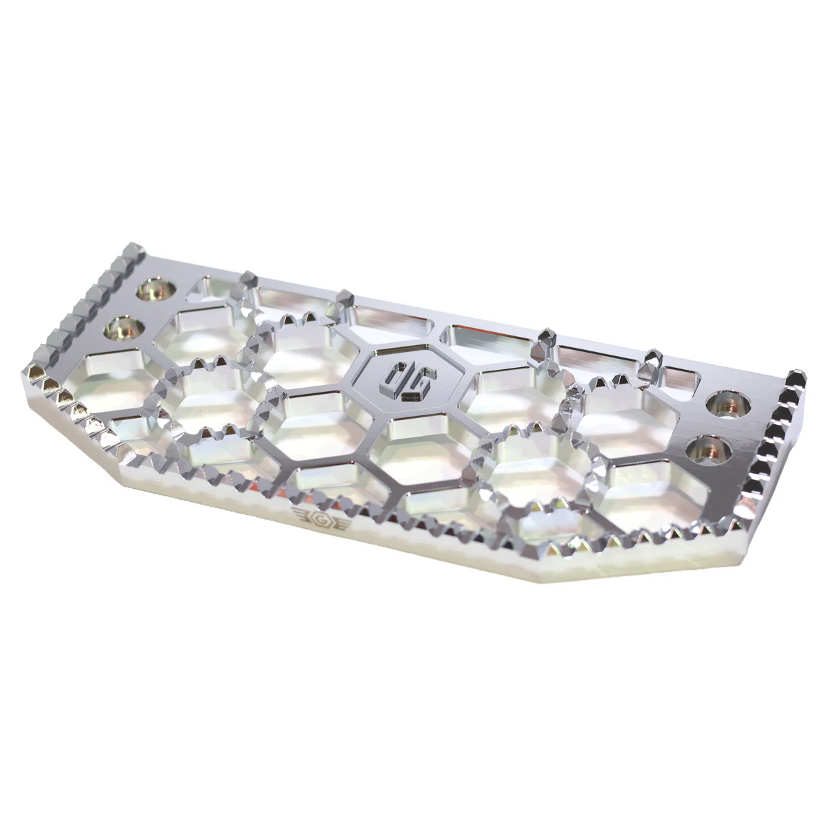 OG HoneyComp V3 Floorboards Replacement Gripper Floorboards Original Garage Moto Chrome