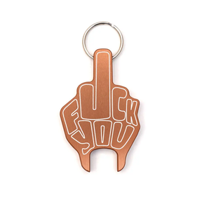 FU Key Chain!, Bronze