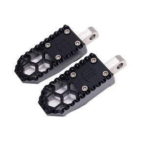 OG HoneyComp V3 Mini Foot Pegs - Indians Foot Pegs Original Garage Moto Black Scout/Chief