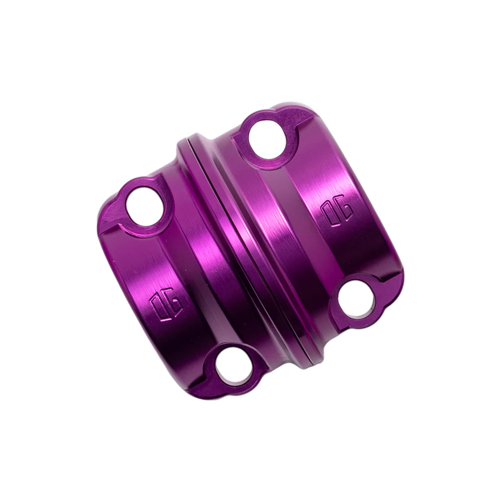 OG Billet Clutch / Brake Perch Clamp Perch Clamp Original Garage Moto Purple