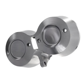 S2 Twin Gauge Bucket, Machine Finish - 16-24 Low Rider & Low Rider S & Dyna Gauge Mount Kraus Motor Co.