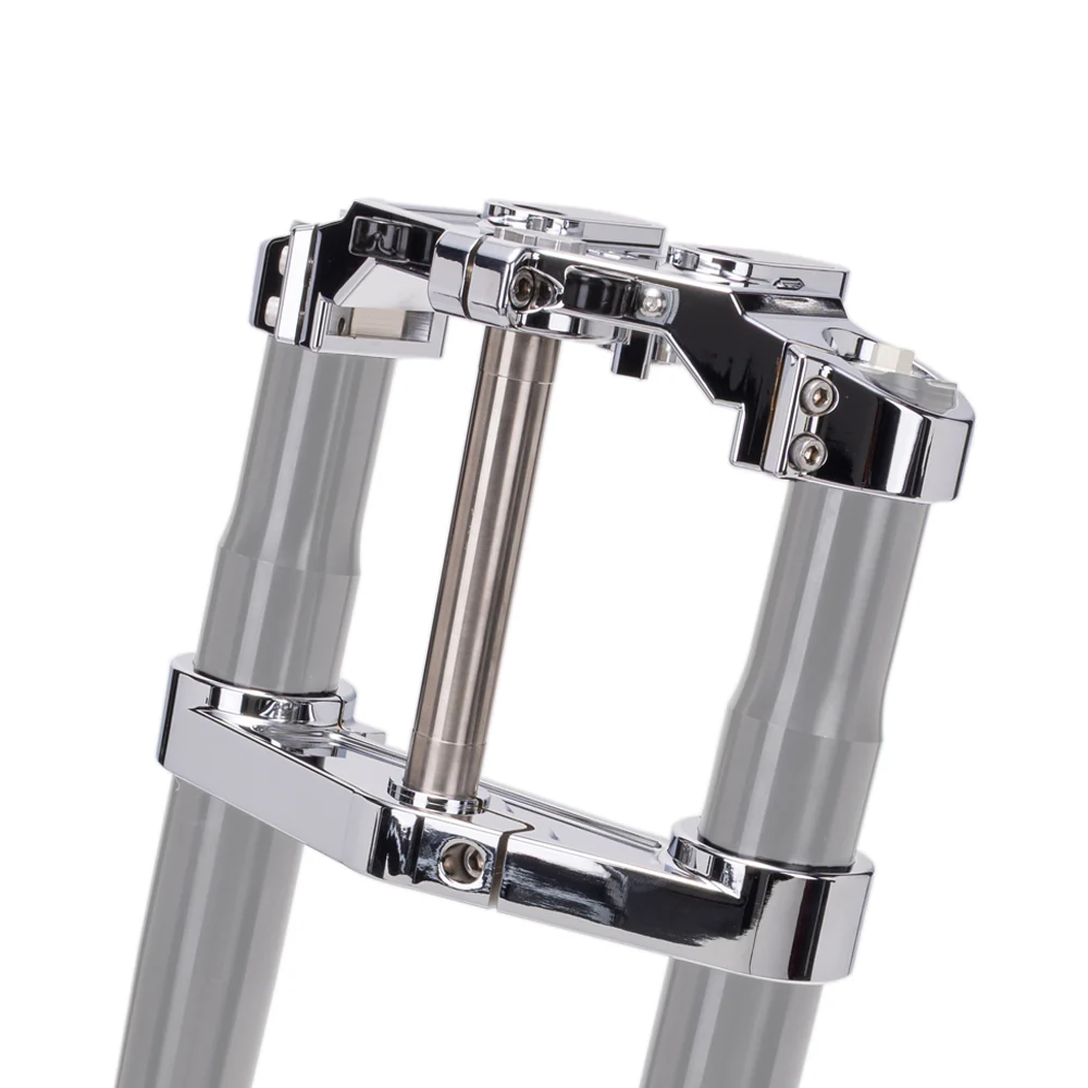 Og 2023 Up Touring Cvo Drop 1" Triple Trees Kit Original Garage Moto Chrome