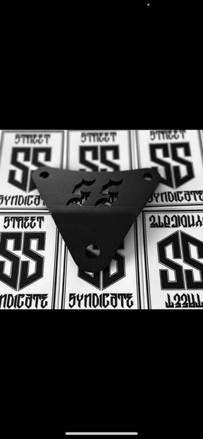 Street Syndicate Mfg Headlight Visor for Top-Mount Headlight Headlight Trim Ring, Visor & Grill Street Syndicate Mfg Default Title