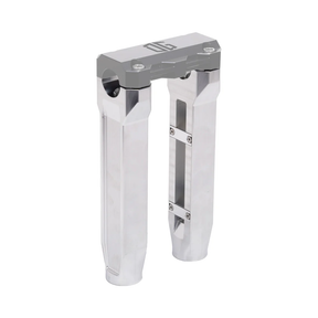 OG 8.5" Straight Riser Legs Risers Original Garage Moto Aluminium Finish