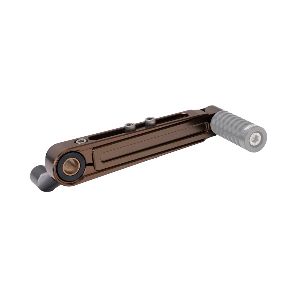 OG Adjustable Brake Arm - 18+ Softail Brake Arm Original Garage Moto Bronze