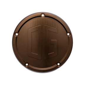 OG Derby Cover - 18+ Softail Derby Cover Original Garage Moto Bronze