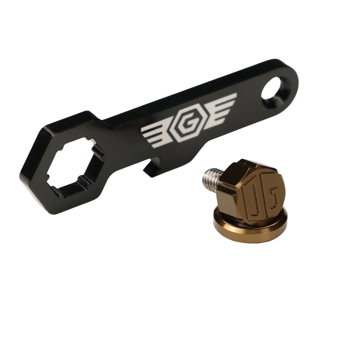 OG Billet Seat Screw Seat Screw Original Garage Moto Bronze