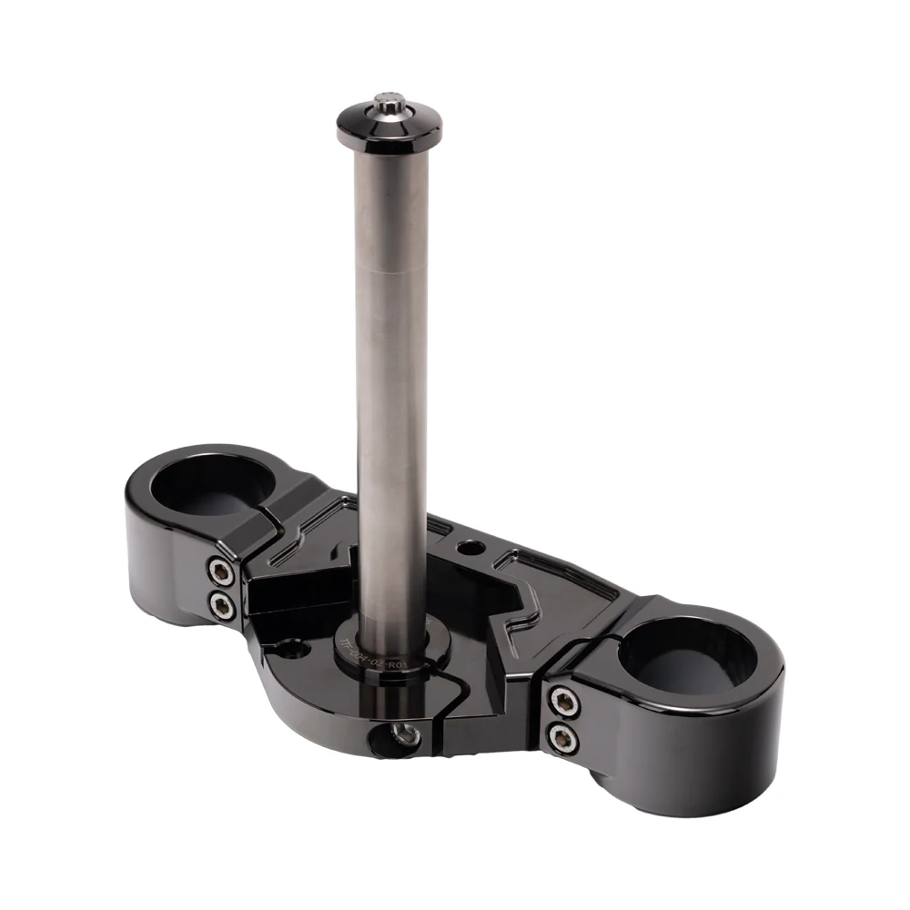 Og 2018 Up Softail 49mm Lower Triple Trees Kit Original Garage Moto Black Chrome