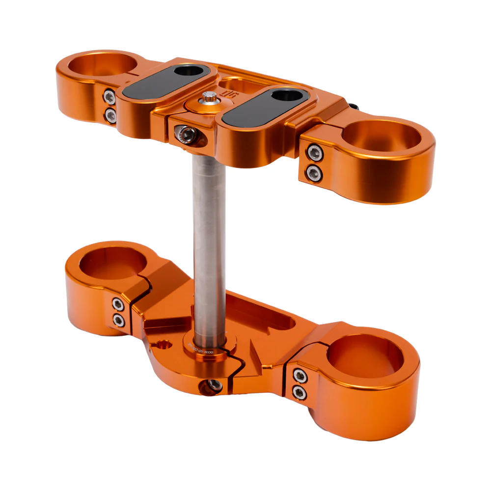 Og 2020 Up Softail Lowrider S & St Triple Trees Kit Original Garage Moto Orange