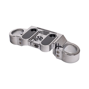 Og 2020 Up Softail Lowrider S & St Drop 1" Top Triple Tree Original Garage Moto Chrome