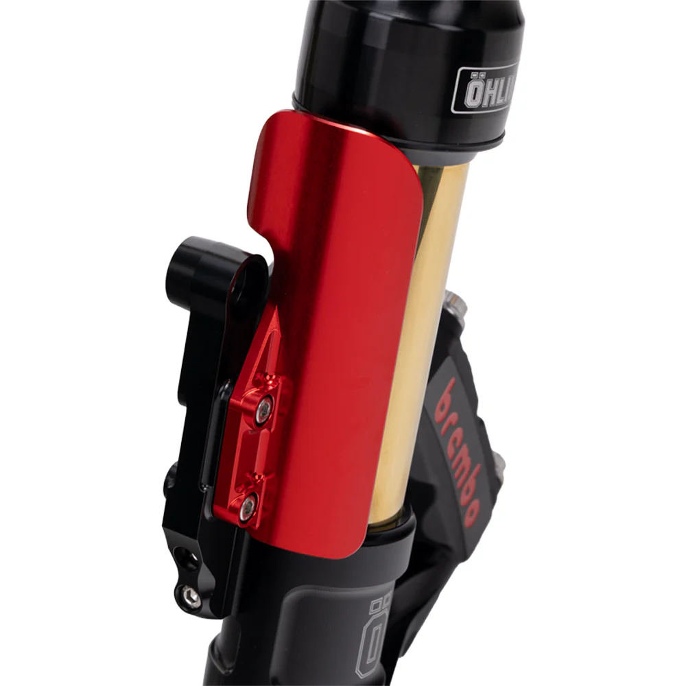 Og 2023 Up Touring Cvo Fork Guards Original Garage Moto Red