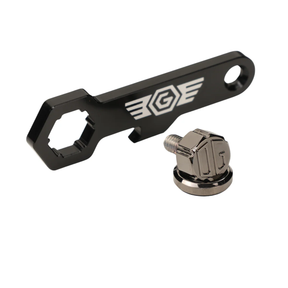 OG Billet Seat Screw Seat Screw Original Garage Moto Black Chrome