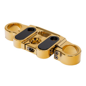 Og 2018 Up Softail 49mm Top Triple Tree Original Garage Moto Gold Plating