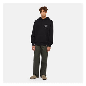 Globe Hoodie, Black Hoodie Dickies