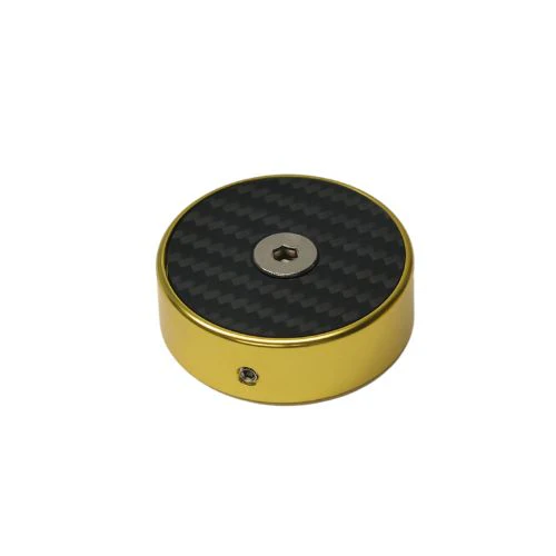 OG Billet Fork Stem Cap Fork Stem Cap Original Garage Moto Gold