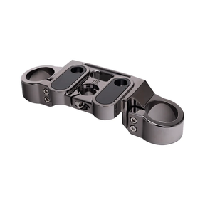 Og 2020 Up Softail Lowrider S & St Drop 1" Top Triple Tree Original Garage Moto Black Chrome