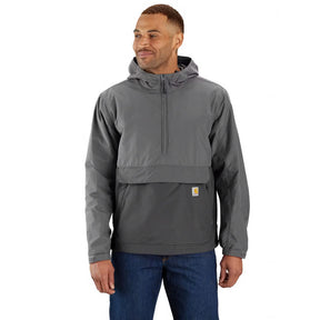 Lightweight Packable Anorak, Steel/Gravel Jacket Carhartt