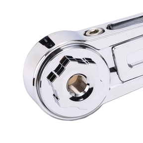 OG Billet Pivot Cover for OG Adjustable Brake Arm - Touring Brake Arm Original Garage Moto Chrome