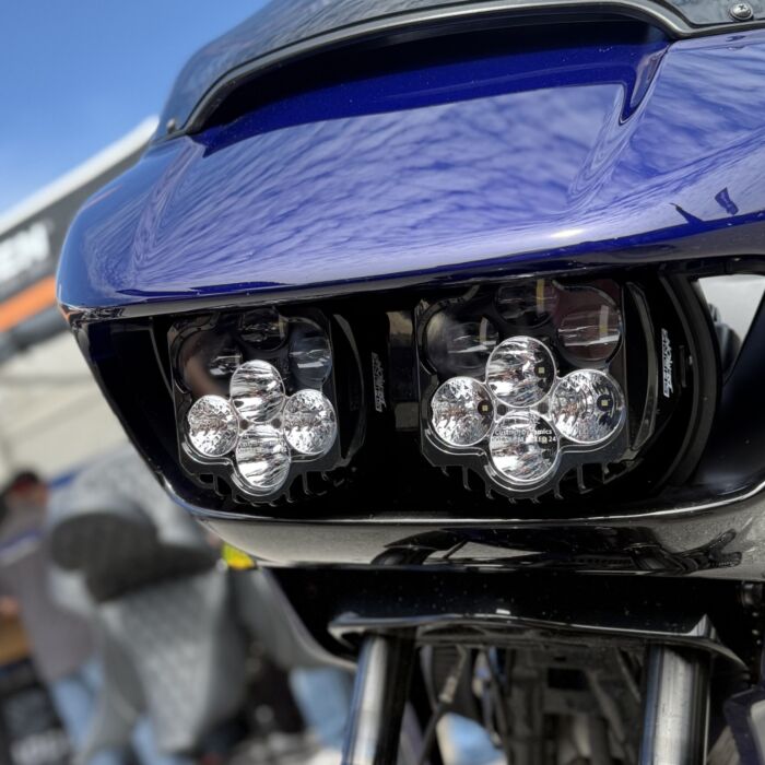 Shark Demon® 2 Performance LED Headlight Kit - 15-23 Road Glide Headlight Custom Dynamics
