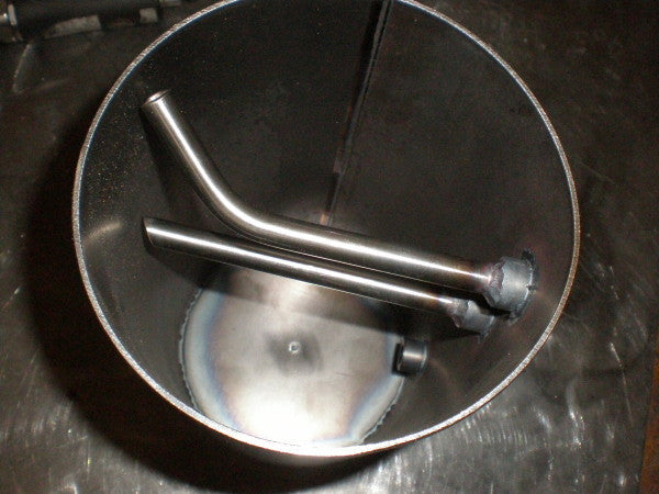 Bung King Internal Oil Tank Vent & Return Tubes, 3/8" OD Mild Steel Frame Fabrication Part Bung King