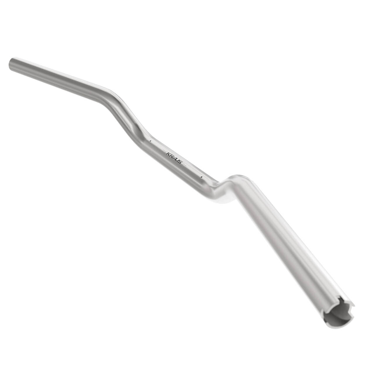 Stainless KR Low Bar, Raw Stainless - 08-24 Throttle By Wire