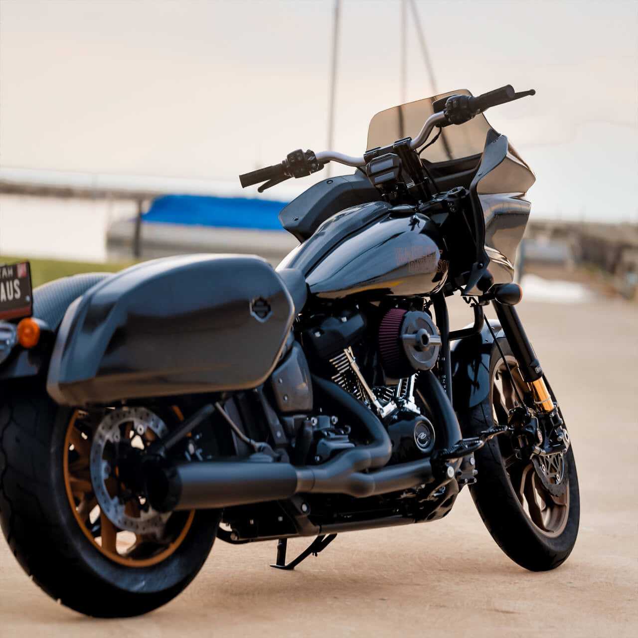 Stainless KR Low Bar, Raw Stainless - 08-24 Throttle By Wire