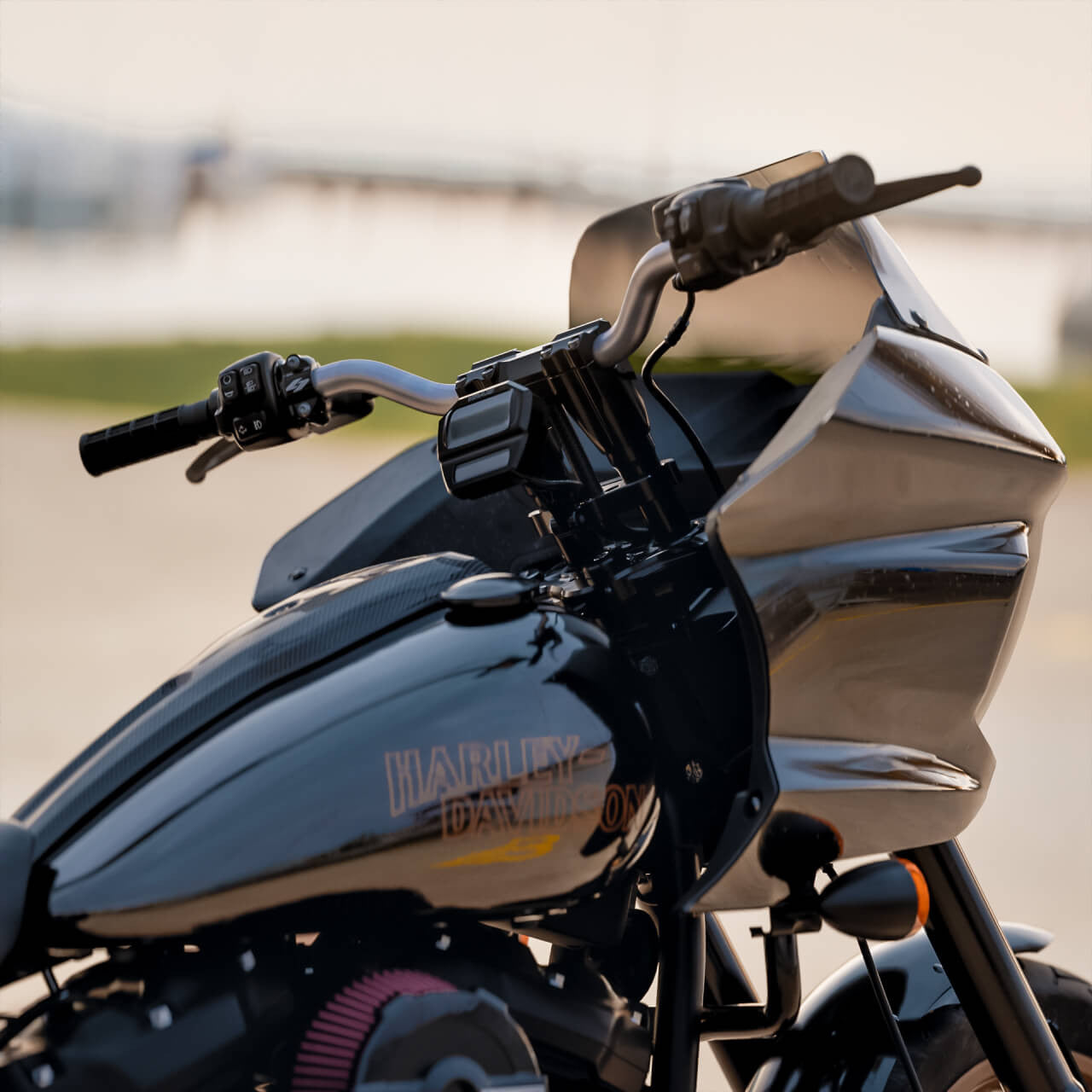 Stainless KR Low Bar, Raw Stainless - 08-24 Throttle By Wire