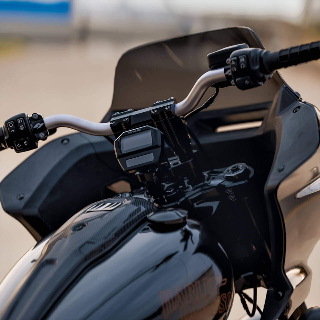 Stainless KR Low Bar, Raw Stainless - 08-24 Throttle By Wire