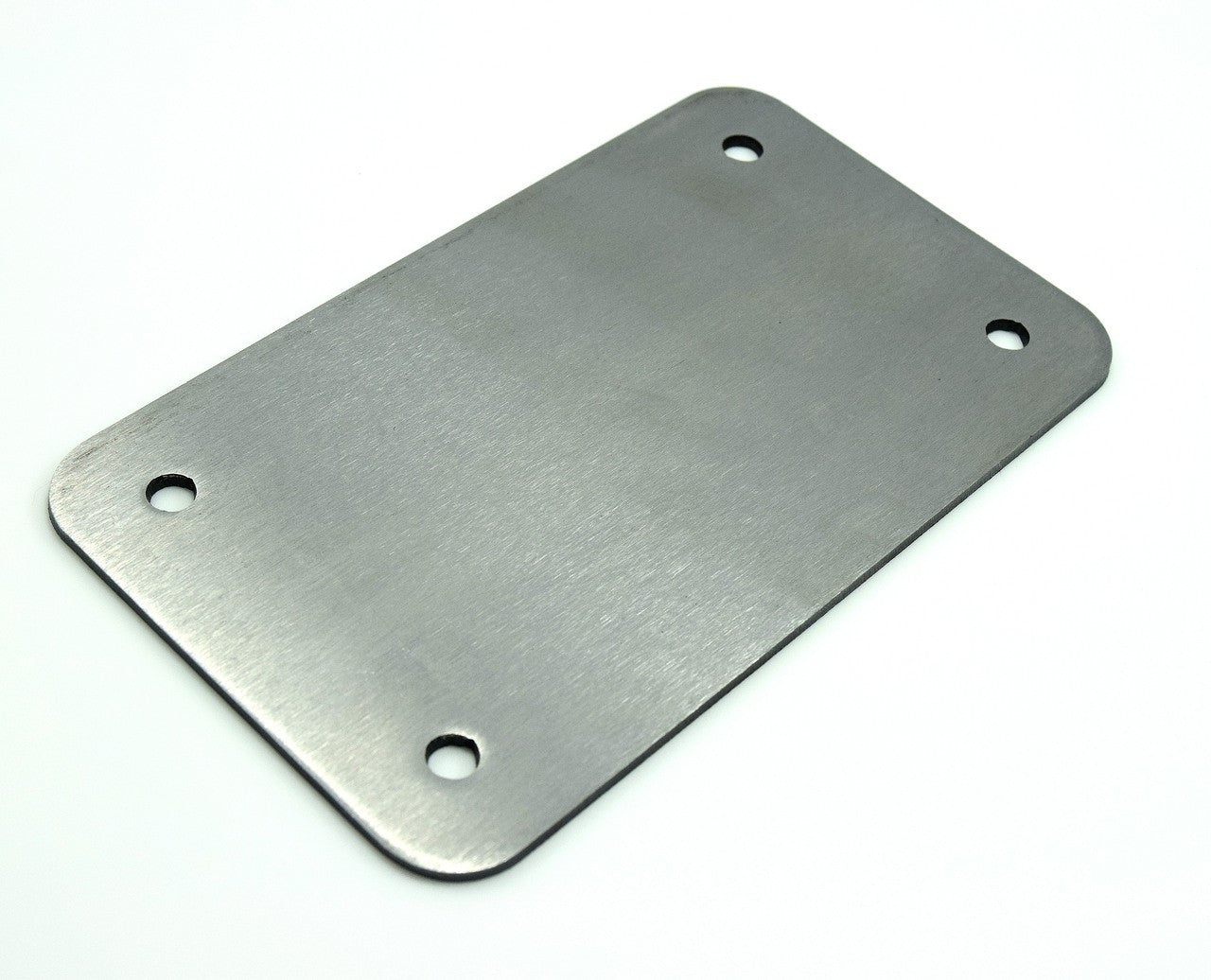 Bung King Universal License Plate Backing Plate, 1/8" Mild Steel License Plate Bracket Adapter & Part Bung King