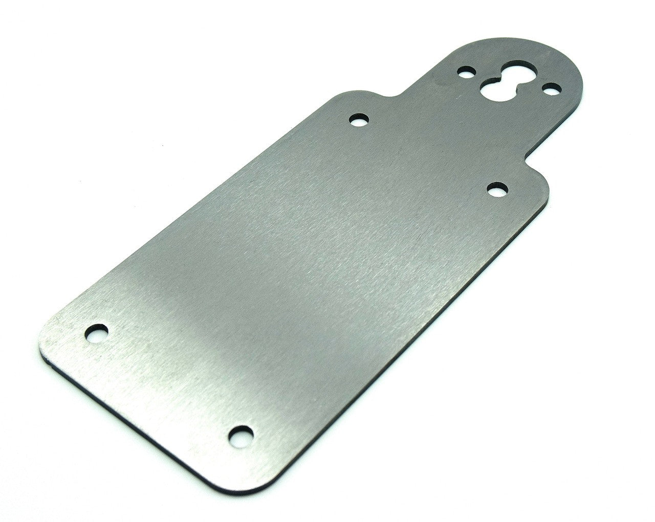 Bung King License Plate Backing Plate for Early Vincent-Style Tail Light, 1/8" Mild Steel License Plate Mount Bung King