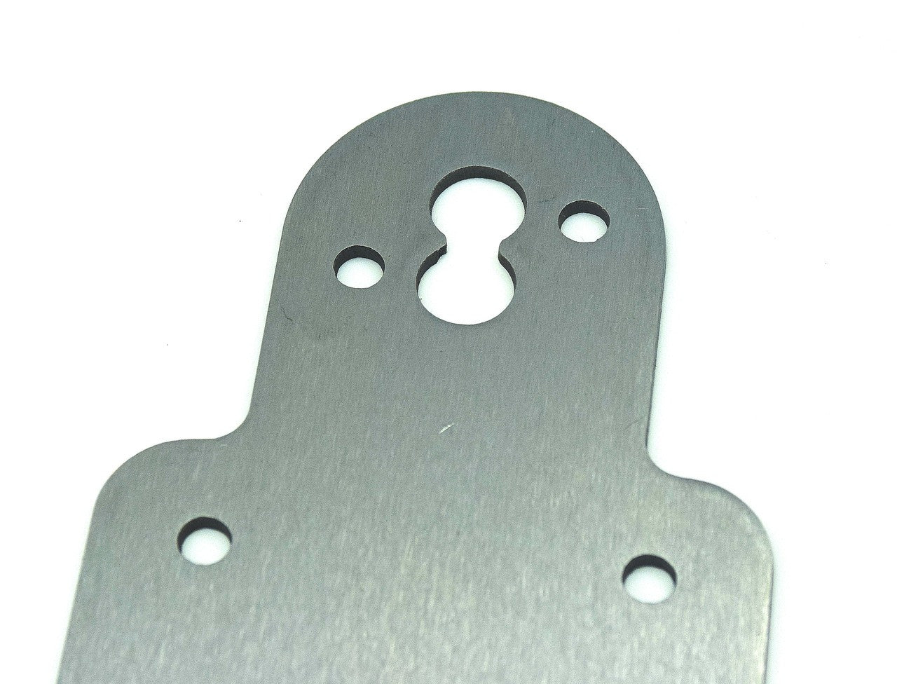 Bung King License Plate Backing Plate for Early Vincent-Style Tail Light, 1/8" Mild Steel License Plate Mount Bung King