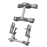 1" KR8 Component Kit, Machine Finish - 08-13 Touring Inverted Front End Kraus Motor Co.