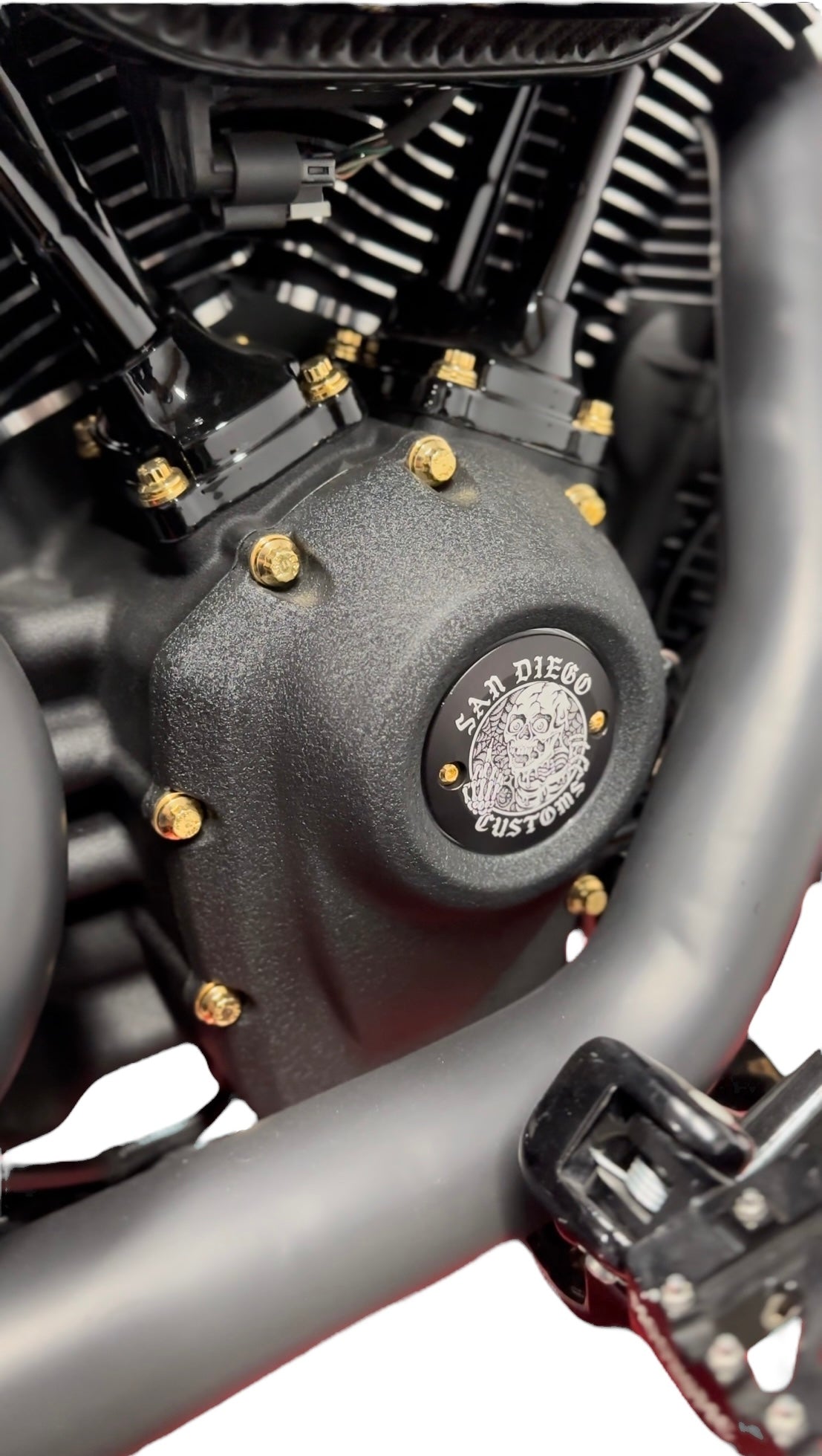 Bamco Motorsports ARP Cam Cover Bolt Kit - Milwaukee-Eight Fastener Kit Bamco Motorsports Gold Red