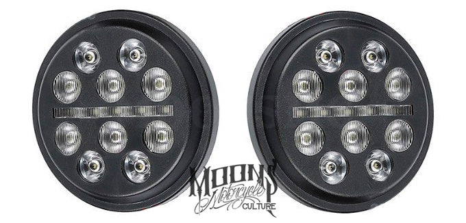 4.5" Fly Eye LED Auxiliary / Passing Lamps